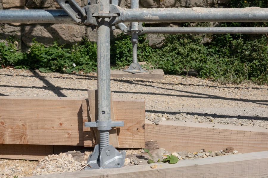 Steel Push Pier Installation in Lehigh Acres, FL